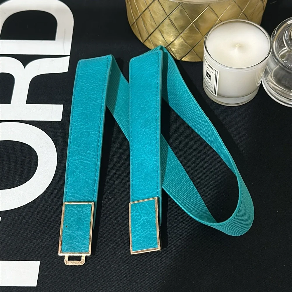 Turquoise and Black Belt